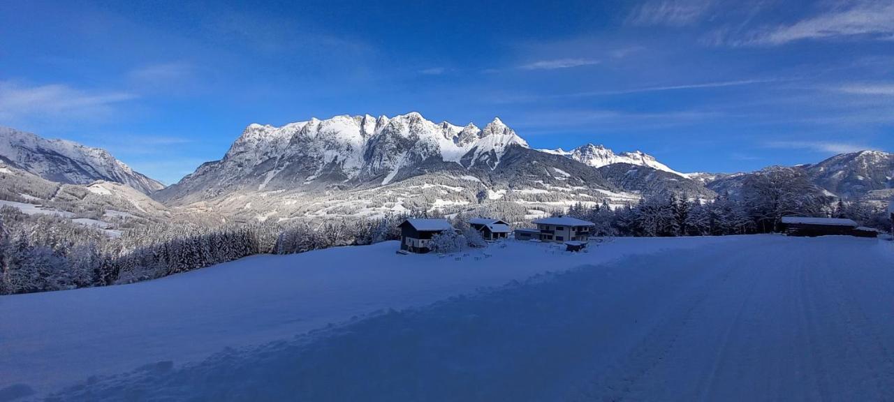 Appartement Winteraugut Werfen Bagian luar foto